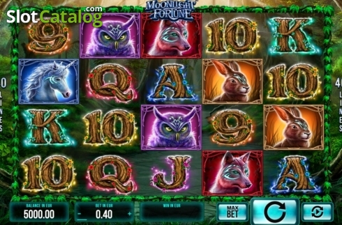Οθόνη2. Moonlight Fortune Κουλοχέρης