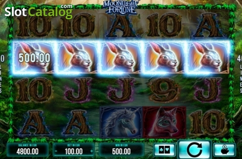 Οθόνη3. Moonlight Fortune Κουλοχέρης
