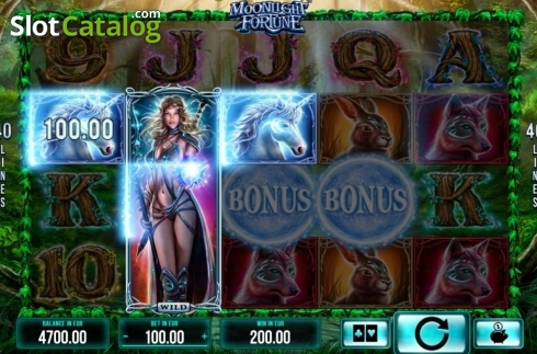 Οθόνη4. Moonlight Fortune Κουλοχέρης