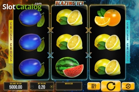 Οθόνη2. Blazing Ice Κουλοχέρης
