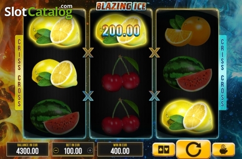 Οθόνη3. Blazing Ice Κουλοχέρης