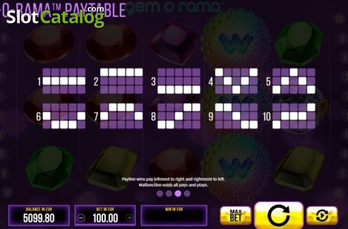 Οθόνη7. Gem-O-Rama Κουλοχέρης