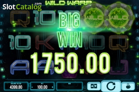 Οθόνη3. Wild Warp Κουλοχέρης