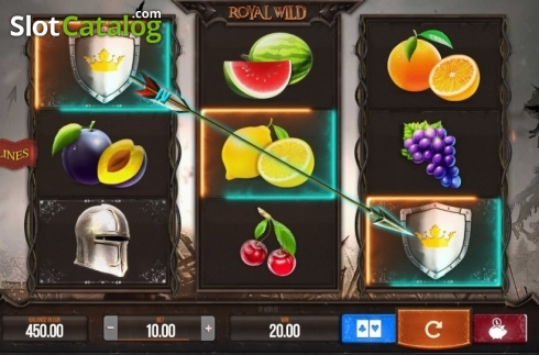 Οθόνη3. Royal Wild Κουλοχέρης