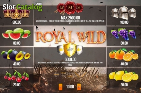 Οθόνη5. Royal Wild Κουλοχέρης