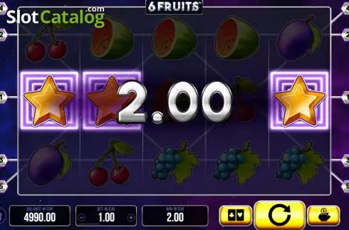 Οθόνη3. 6 Fruits Κουλοχέρης
