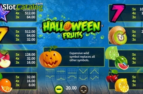 Οθόνη4. Halloween Fruits (Others) Κουλοχέρης