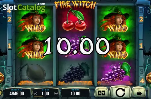 Οθόνη3. Fire Witch Κουλοχέρης