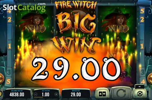 Οθόνη6. Fire Witch Κουλοχέρης