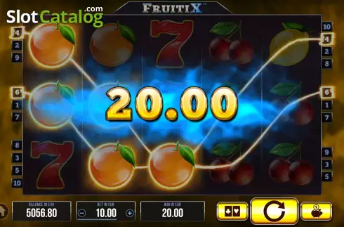 Οθόνη3. Fruiti X Κουλοχέρης