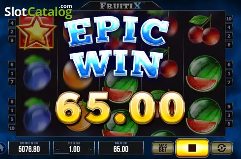 Οθόνη6. Fruiti X Κουλοχέρης