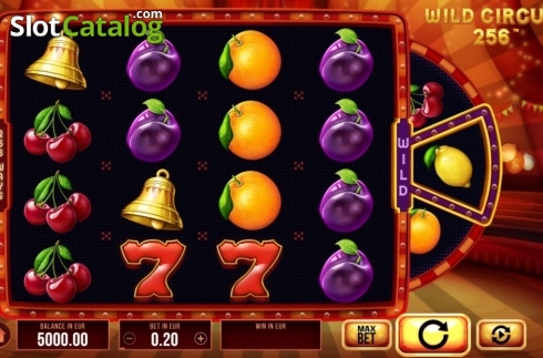 Οθόνη2. Wild Circus 256 Κουλοχέρης