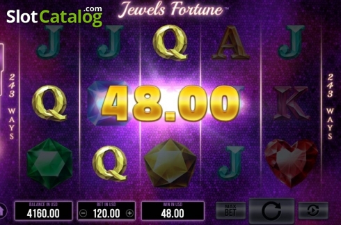 Οθόνη3. Jewels Fortune Κουλοχέρης