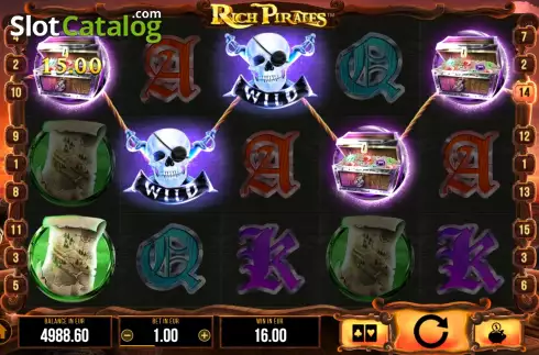 Οθόνη5. Rich Pirates Κουλοχέρης