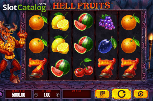 Οθόνη2. Hell Fruits Κουλοχέρης