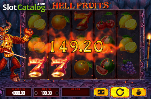 Οθόνη3. Hell Fruits Κουλοχέρης