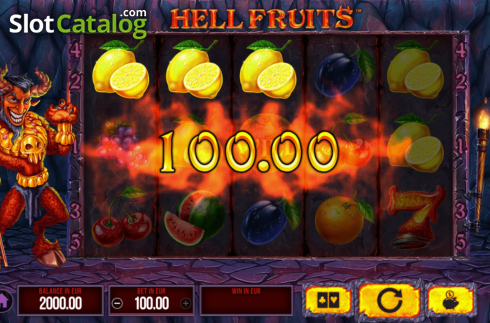 Οθόνη6. Hell Fruits Κουλοχέρης