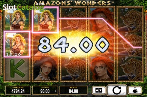 Οθόνη5. Amazons Wonders Κουλοχέρης