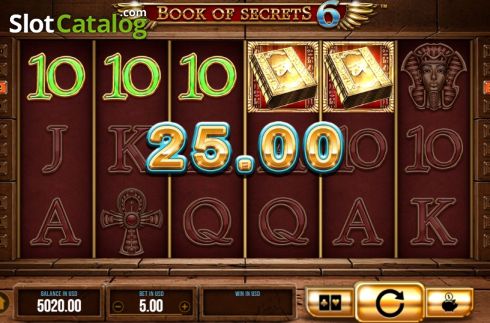 Οθόνη5. Book of Secrets 6 Κουλοχέρης