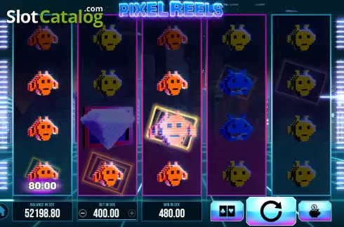 Οθόνη4. Pixel Reels Κουλοχέρης 