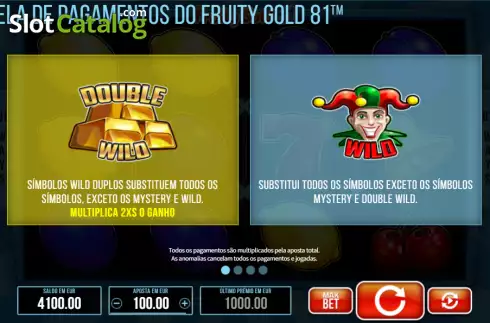 Οθόνη5. Fruity Gold 81 Κουλοχέρης