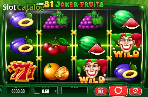 Οθόνη2. 81 Joker Fruits Κουλοχέρης