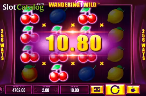 Οθόνη4. Wandering Wild Κουλοχέρης