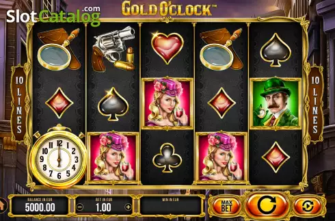 Οθόνη3. Gold Oclock Κουλοχέρης