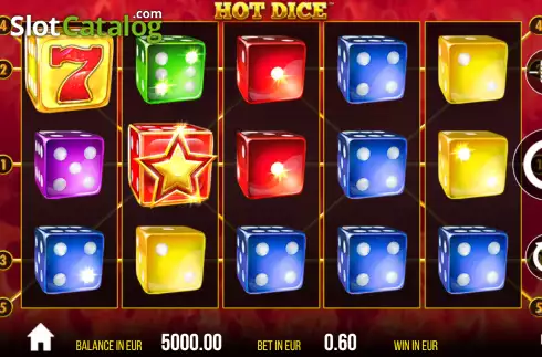 Οθόνη2. Hot Dice Κουλοχέρης