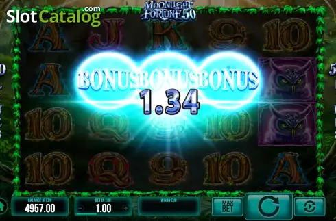 Οθόνη7. Moonlight Fortune 50 Κουλοχέρης