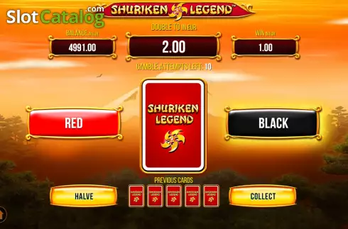 Οθόνη6. Shuriken Legend Κουλοχέρης