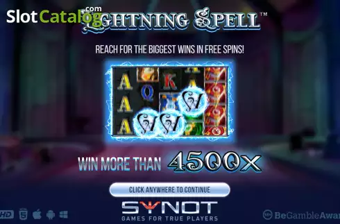 Οθόνη2. Lightning Spell Κουλοχέρης