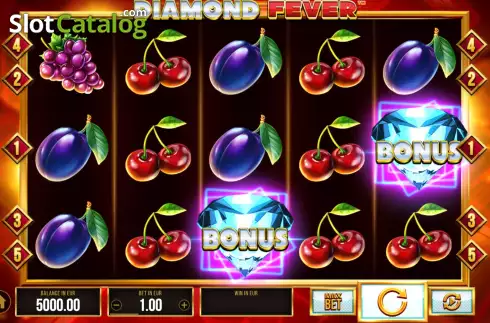 Οθόνη3. Diamond Fever Κουλοχέρης