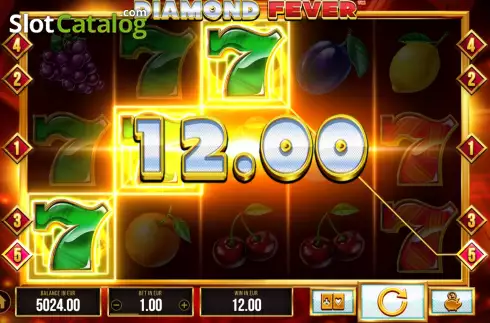 Οθόνη5. Diamond Fever Κουλοχέρης