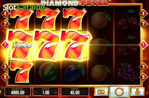 Οθόνη6. Diamond Fever Κουλοχέρης