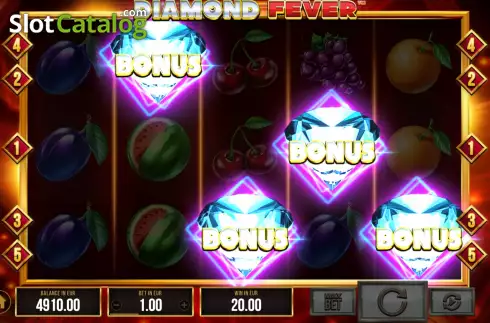Οθόνη9. Diamond Fever Κουλοχέρης