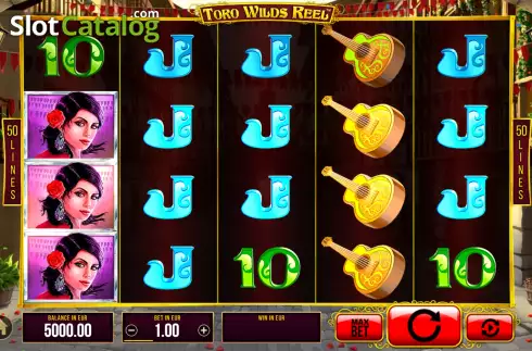 Οθόνη2. Toro Wilds Reel Κουλοχέρης