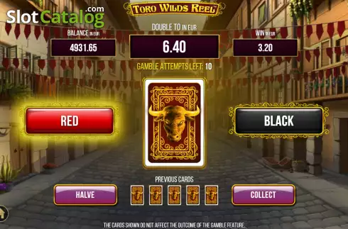 Οθόνη5. Toro Wilds Reel Κουλοχέρης