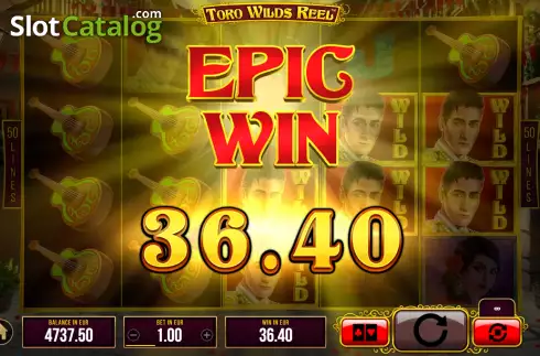 Οθόνη6. Toro Wilds Reel Κουλοχέρης