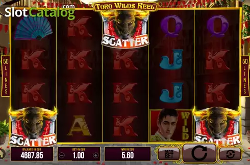 Οθόνη7. Toro Wilds Reel Κουλοχέρης