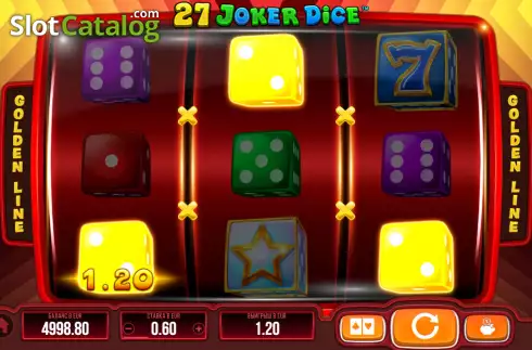 Οθόνη3. 27 Joker Dice Κουλοχέρης 