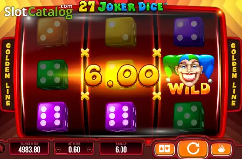 Οθόνη4. 27 Joker Dice Κουλοχέρης 