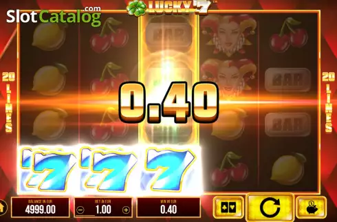 Οθόνη4. Lucky 77 Κουλοχέρης