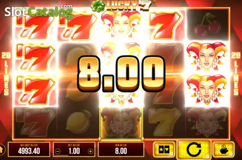 Οθόνη5. Lucky 77 Κουλοχέρης