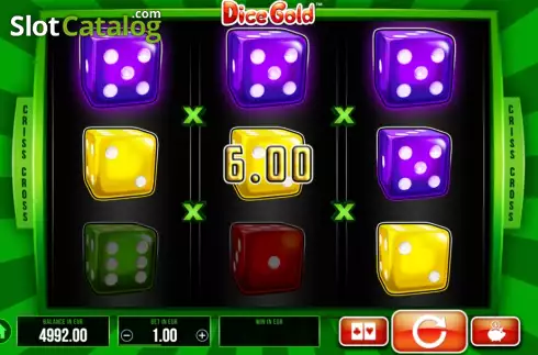 Οθόνη3. Dice Gold Κουλοχέρης