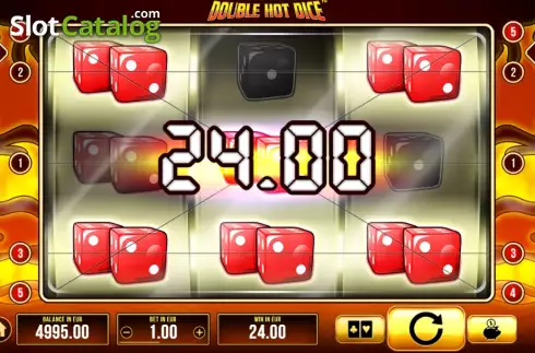 Οθόνη3. Double Hot Dice Κουλοχέρης