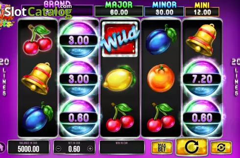 Οθόνη2. Crazy Wild Fruits Κουλοχέρης