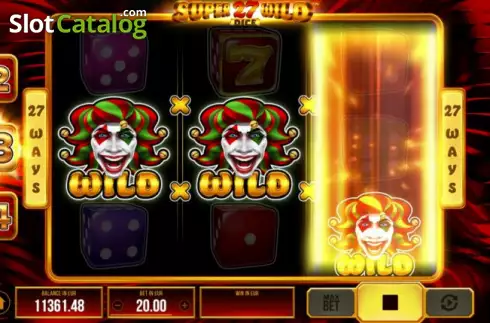 Οθόνη3. Super Wild 27 Dice Κουλοχέρης