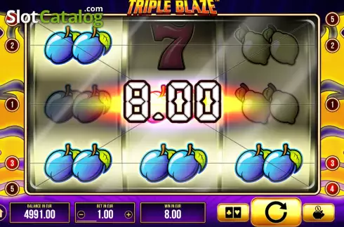 Οθόνη3. Triple Blaze Κουλοχέρης