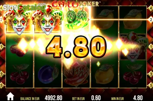 Οθόνη3. Chilli Joker Κουλοχέρης